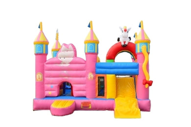 Vend château gonflable combo licorne