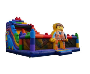 Vend château gonflable lego multiplay