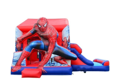 Vend château gonflable spiderman V5